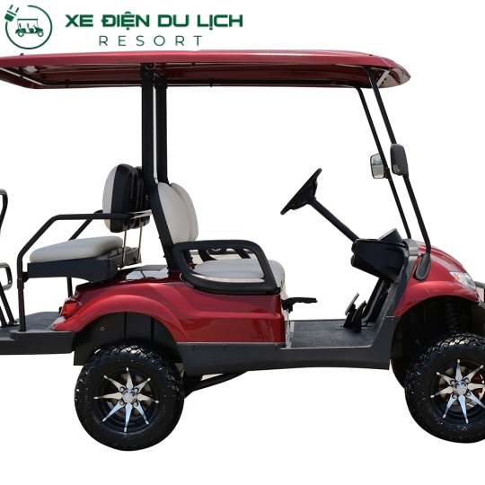 Xe điện sân golf 4 chỗ kiểu dáng cao LVTONG LT-A617.2+2G